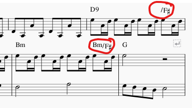 Playback of Chord Symbols with Inversions | MuseScore